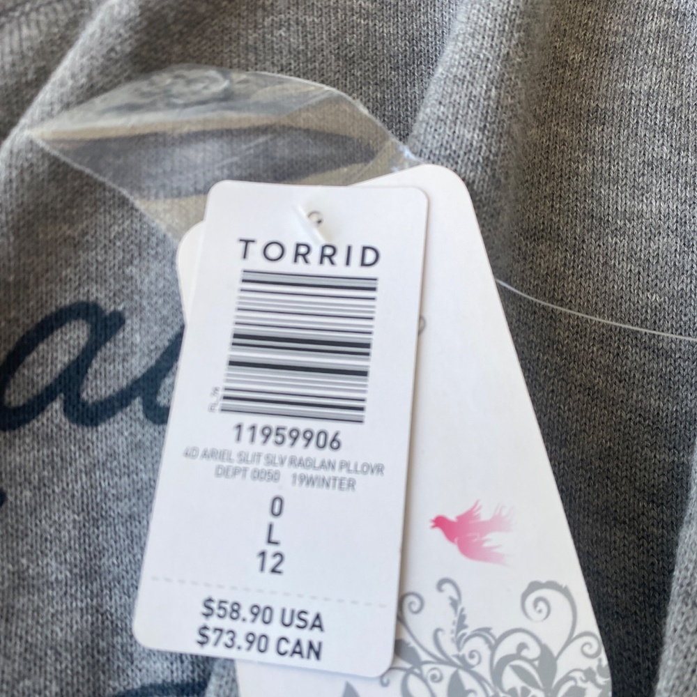 NWT Torrid Mermaid at Heart Pullover Sweater - Picture 10 of 12